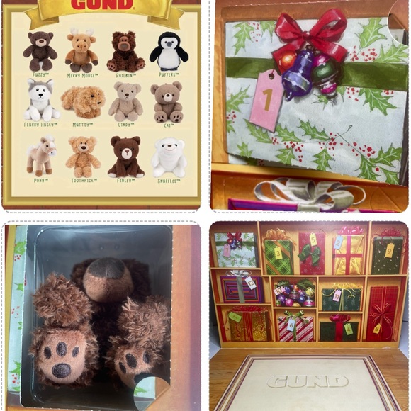 1 BRAND NEW GUND MINI PHILBIN PLUSH BEAR ORNAMENT TOY APPROX 4” PRICE FIRM - Picture 15 of 16